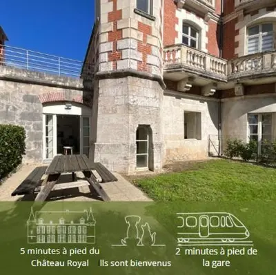 Jardin de l'établissement Appartement 