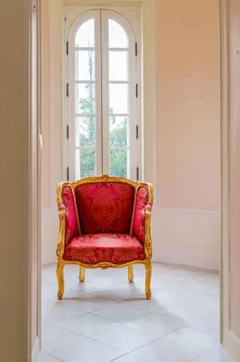 Coin salon dans l'établissement Superbe Château du 19eme en Touraine 15 p