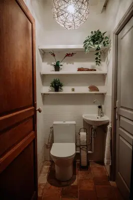 Salle de bains dans l'établissement Vakantiewoning BienViennue
