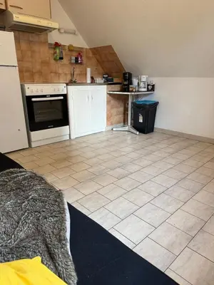 Cuisine ou kitchenette dans l'établissement Studio Dorothée - Parking Privé