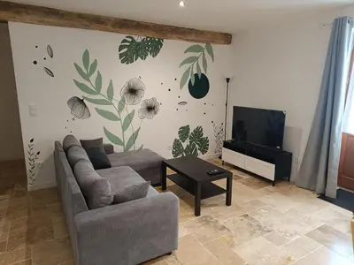 Télévision ou salle de divertissement dans l'établissement La Casita 4 min de Beauval