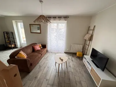 Télévision ou salle de divertissement dans l'établissement Gîte de la Sablonnière