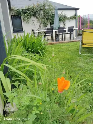 Jardin de l'établissement Logrment entier 8 personnes circuit 24h