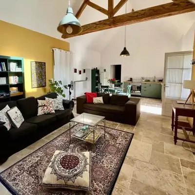 Ancienne grange rénové et cozy le long de la rivière du Cher