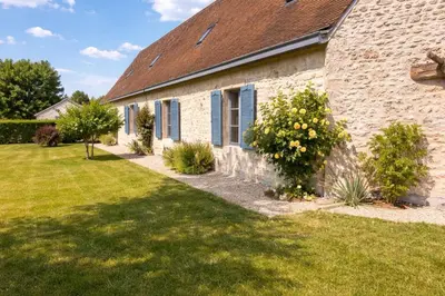 Jardin de l'établissement La longère du golf