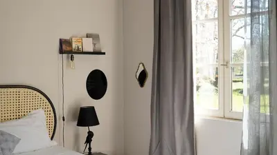 Un ou plusieurs lits dans un hébergement de l'établissement Moulin des Arts