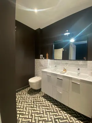 Salle de bains dans l'établissement 2 Chambres, spéciales 24H DU MANS