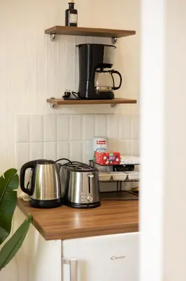 Cuisine ou kitchenette dans l'établissement Le Avena - Centre Ville - Calme - Cour