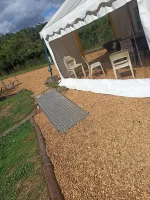 Jardin de l'établissement Gite La Trotiniere