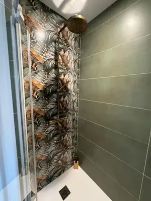 Salle de bains dans l'établissement chambres d'hôtes l'orée de clénord