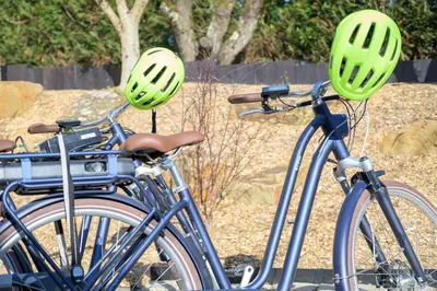 Vélo sur le terrain de l'établissement L'Inséparable - Jacuzzi - Terrasse - Parking - Vélos ou dans les environs