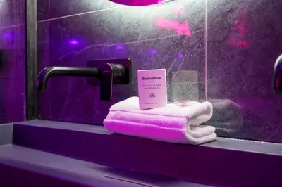 Plan de l'établissement L'Inséparable - Jacuzzi - Terrasse - Parking - Vélos