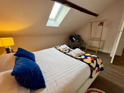 Plan de l'établissement Les Lys D'or vue Château Hyper Centre climatisé