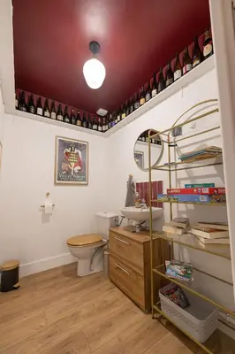 Salle de bains dans l'établissement Le Grand Cru - Centre Ville