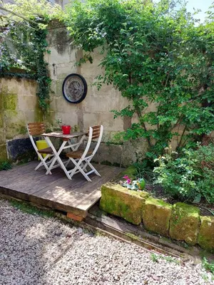 Jardin de l'établissement Le Saut Mur