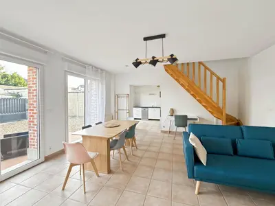 Cuisine ou kitchenette dans l'établissement Le refuge