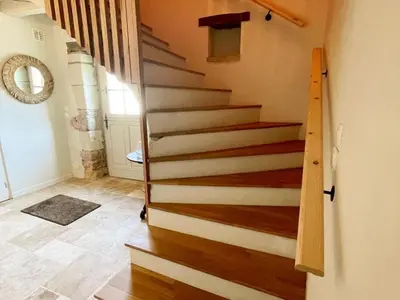 Plan de l'établissement Gîte paisible avec jardin à Chédigny - FR-1-381-611