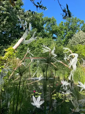 Jardin de l'établissement Le Motu Loire