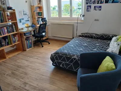 Coin salon dans l'établissement Bienvenue à la maison !