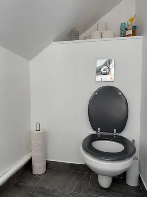 Salle de bains dans l'établissement Appartement au cœur du centre à deux pas du casino