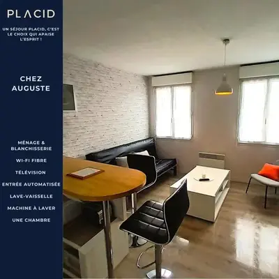 Chez Auguste - T2 spacieux - wifi - tv
