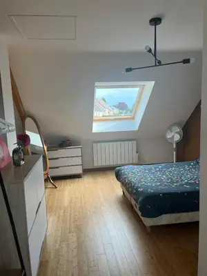 Un ou plusieurs lits dans un hébergement de l'établissement Maison proche Circuit des 24h du Mans