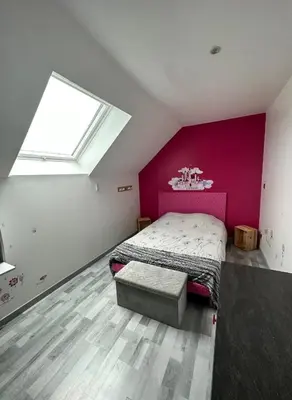 Un ou plusieurs lits dans un hébergement de l'établissement Maison saint mars d outille