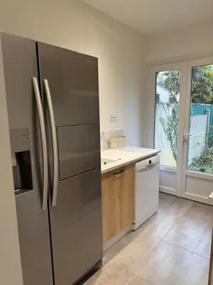 Cuisine ou kitchenette dans l'établissement Mancelle proche du circuit 24h