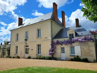 Jardin de l'établissement La Maison Tuffeau Bed and Breakfast