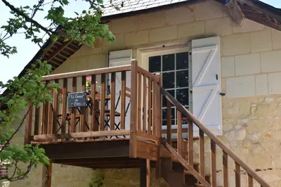 Balcon ou terrasse dans l'établissement Le grenier des filles