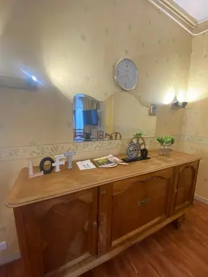 Cuisine ou kitchenette dans l'établissement Logement Spacieux 3 Chambres à Azay-le-Rideau
