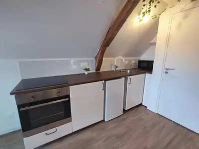 Cuisine ou kitchenette dans l'établissement Edera