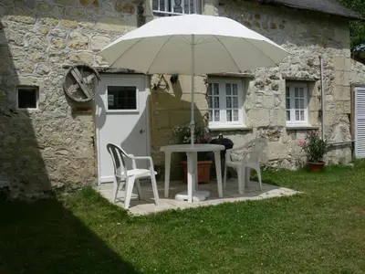 Jardin de l'établissement Boumelle Gites