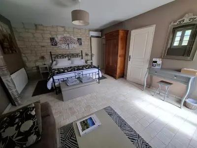 Cuisine ou kitchenette dans l'établissement Les Laurielles