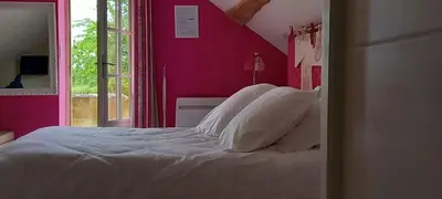 Un ou plusieurs lits dans un hébergement de l'établissement Les Laurielles