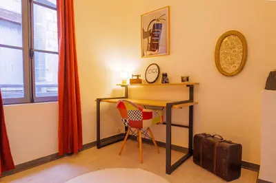 Plan de l'établissement Le Cinq, Appartement de charme Place Saint Pierre Saumur