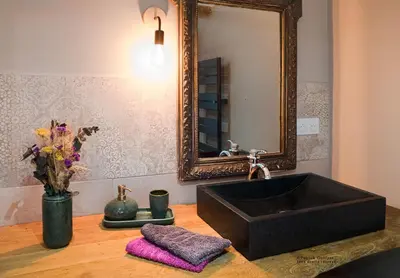 Plan de l'établissement Le Clos des 2 Lys charmant gîte avec spa en Touraine