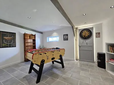 Salle de jeux dans l'établissement La Maison du Vigneron