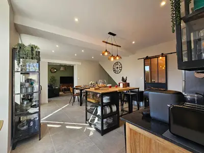 Coin salon dans l'établissement La Maison du Vigneron