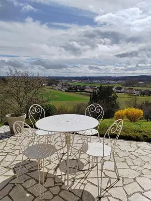 Paysage naturel près de la maison de vacances