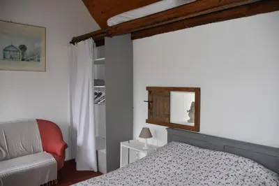 Un ou plusieurs lits dans un hébergement de l'établissement La Maison des Tilleuls