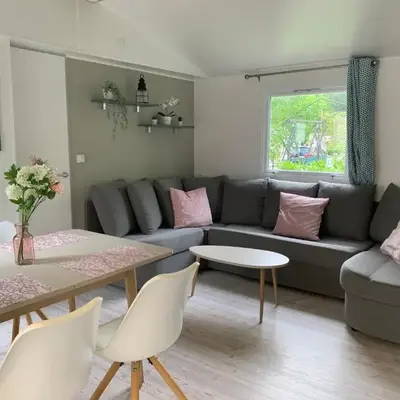 Mobil home près de l étang