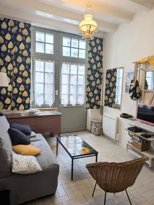 Coin salon dans l'établissement La Chancellerie