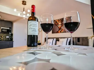 Boissons dans l'établissement Nid douillet tout équipé, 6 min château d'Amboise