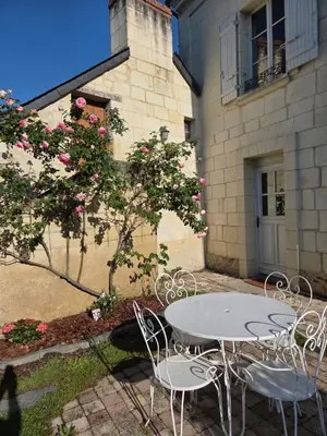 Jardin de l'établissement Au pied du Lavoir Chambre Odile
