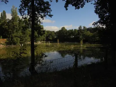 Paysage naturel près de la maison de vacances
