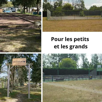 Plan de l'établissement Mobil-home équipé pour un séjour au vert avec piscine