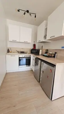 Cuisine ou kitchenette dans l'établissement Hyper Centre Apartment with Garage