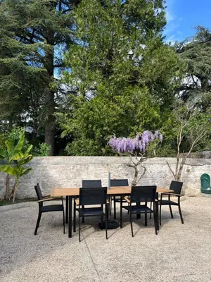 Jardin de l'établissement La Gigotière, 5mn du ZooParc de Beauval