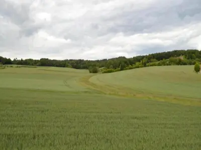Paysage naturel près de la maison de vacances